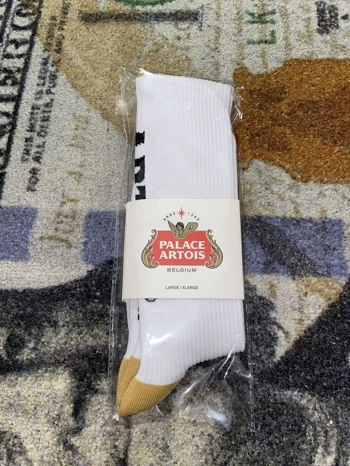 Palace Socks Underwear Palace x Stella Artois Court Sock (LARGE/XLARGE) Gold