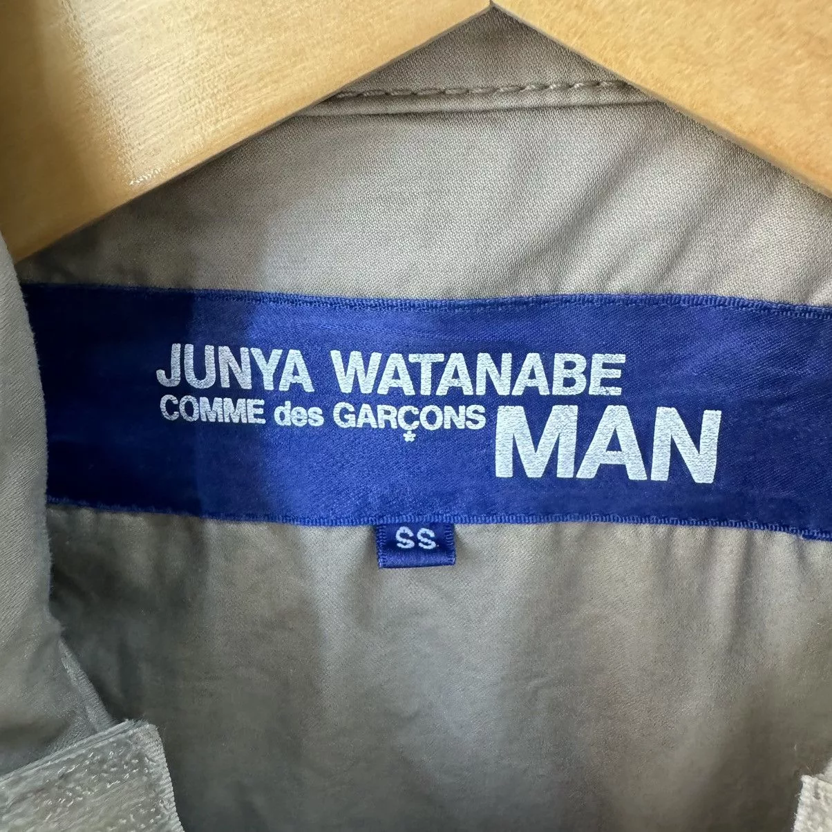 Comme des Garcons Light Jackets Comme des Garcons × Junya Watanabe SS09 Junya Watanabe 2 Ways Reversible Blazer Jacket Blue Vintage