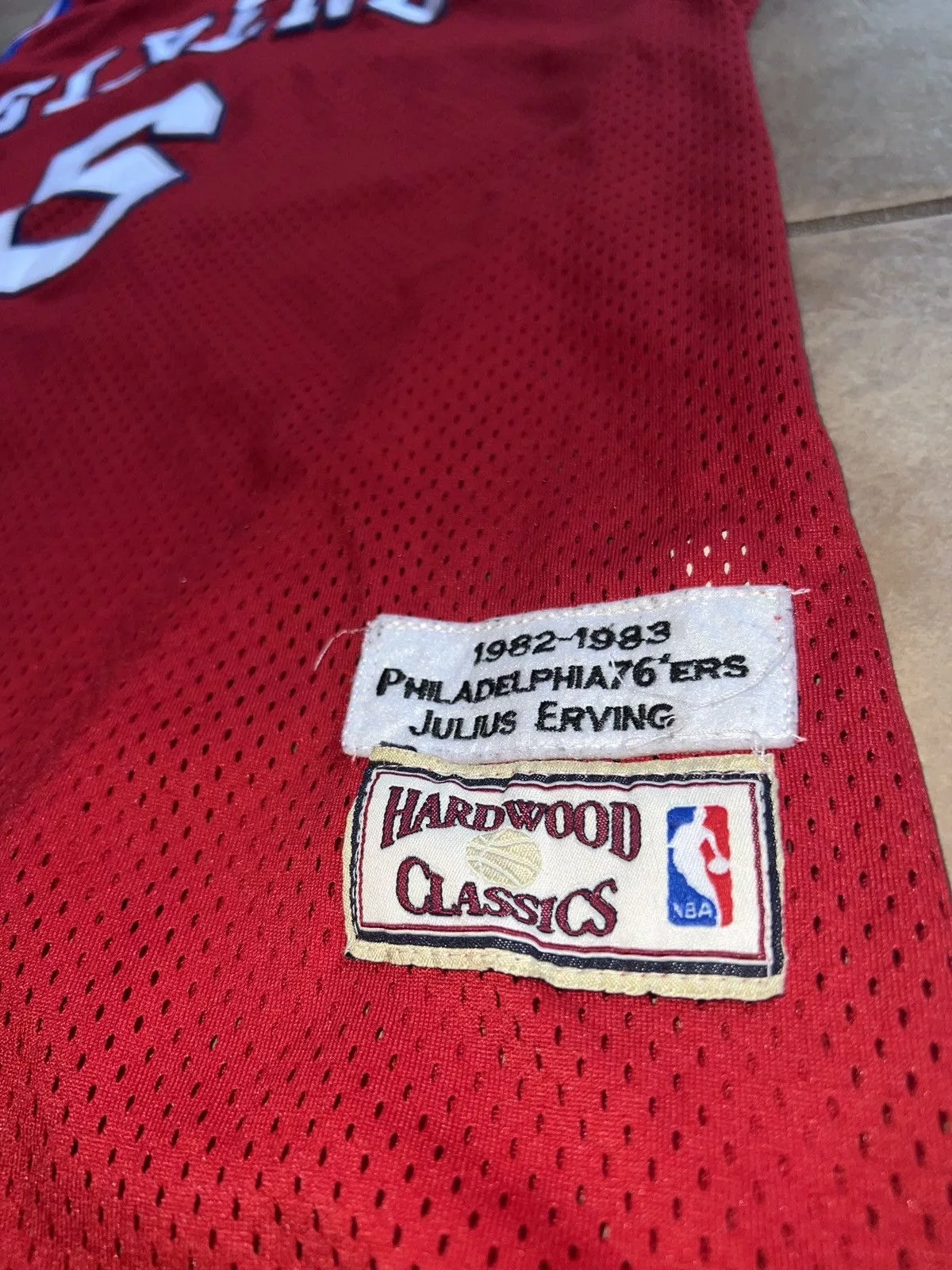 Mitchell & Ness Jerseys Mitchell & Ness × NBA Retro Julius Erving Jersey Red