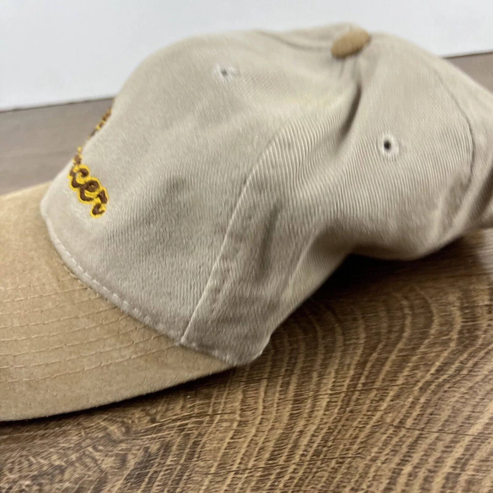 Other Hats Other Alter Knights Soccer Hat Tan Brown Hat Adjustable Snapback A