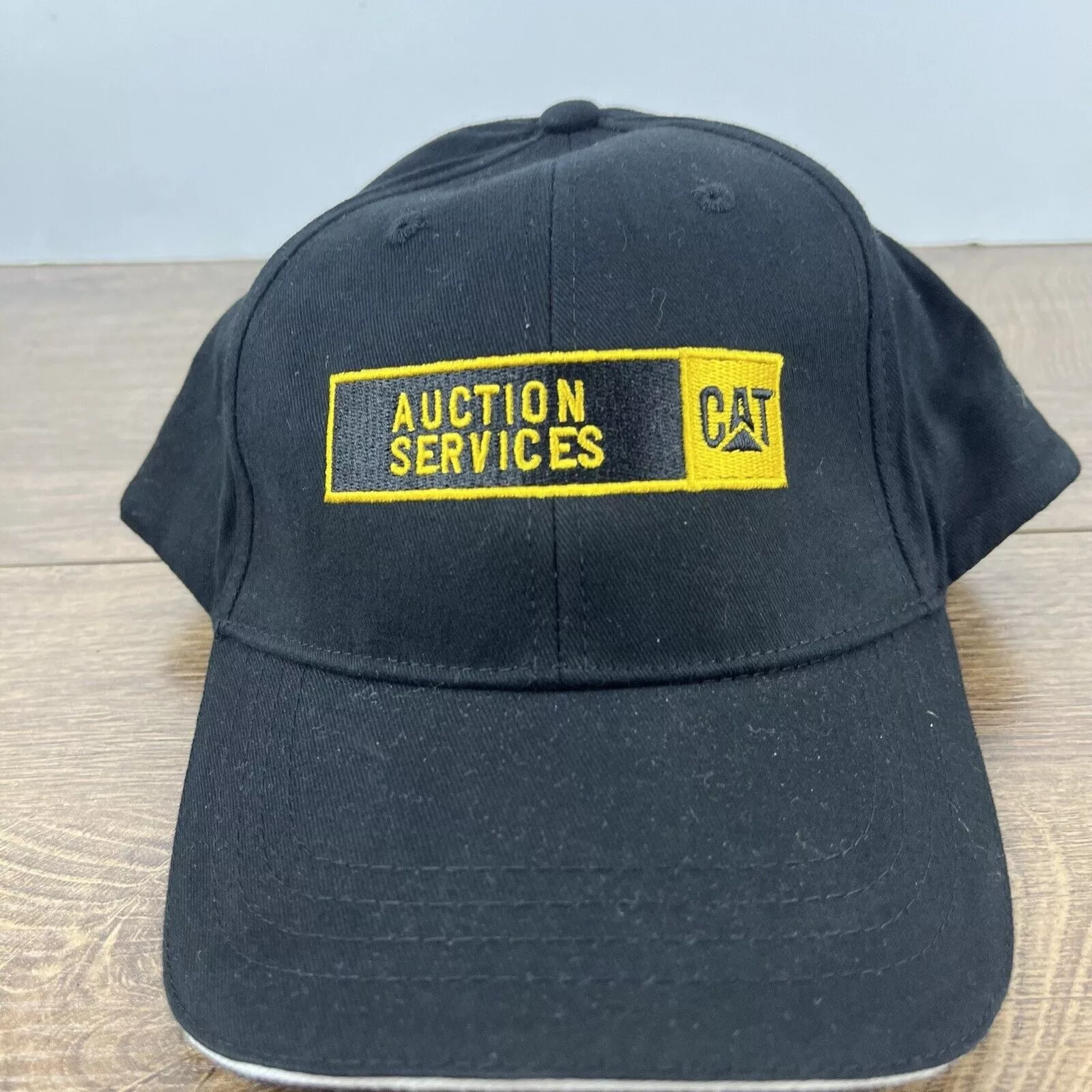 Other Hats Other CAT Auction Services Hat Black Cap CAT Hat Adjustable Hat Bl