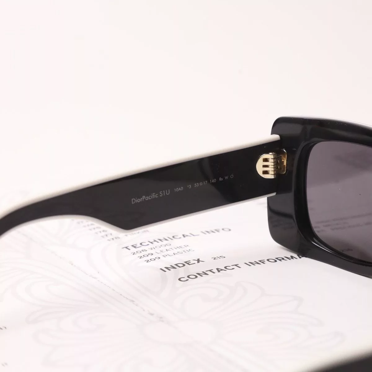 Dior Sunglasses DIOR DIORPACIFIC S1U SUNGLASSES Black