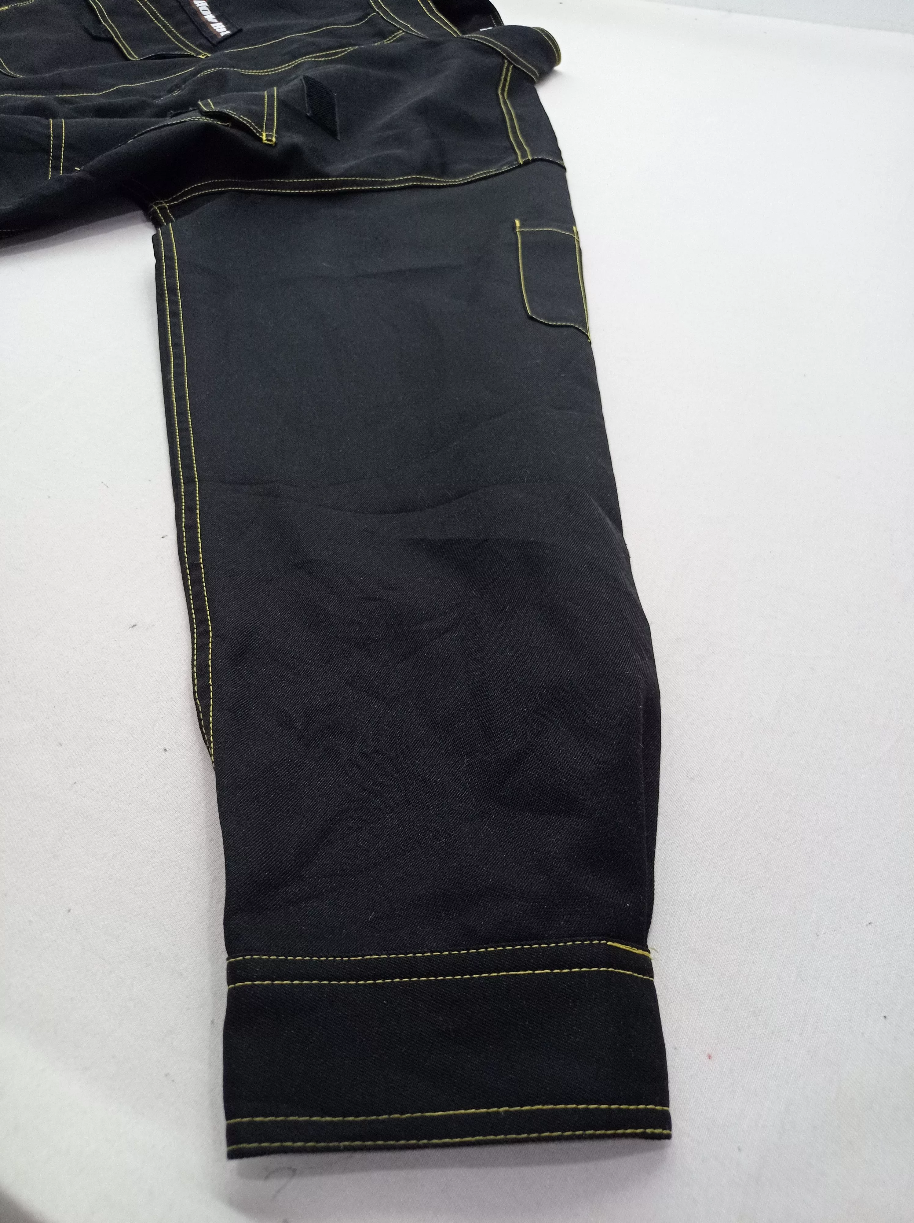 Other Overalls Jumpsuits Other Yellow Hat Coverall Black Workwear