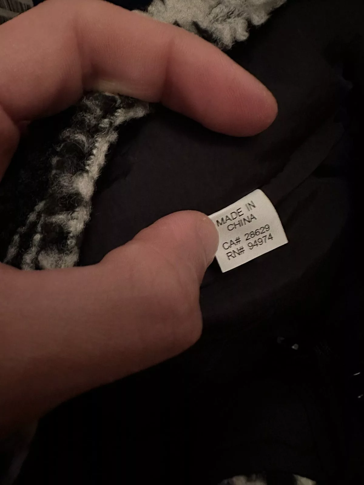 Stussy Heavy Coats Stussy Dragon Sherpa Jacket Black
