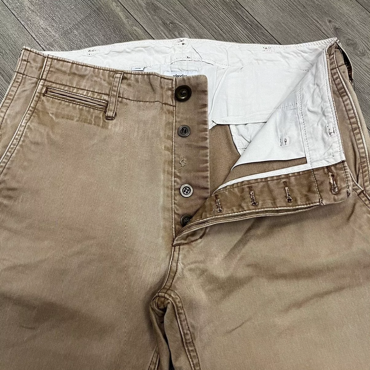 Visvim Casual Pants Visvim High Water Buckle Back Chino Pants Brown