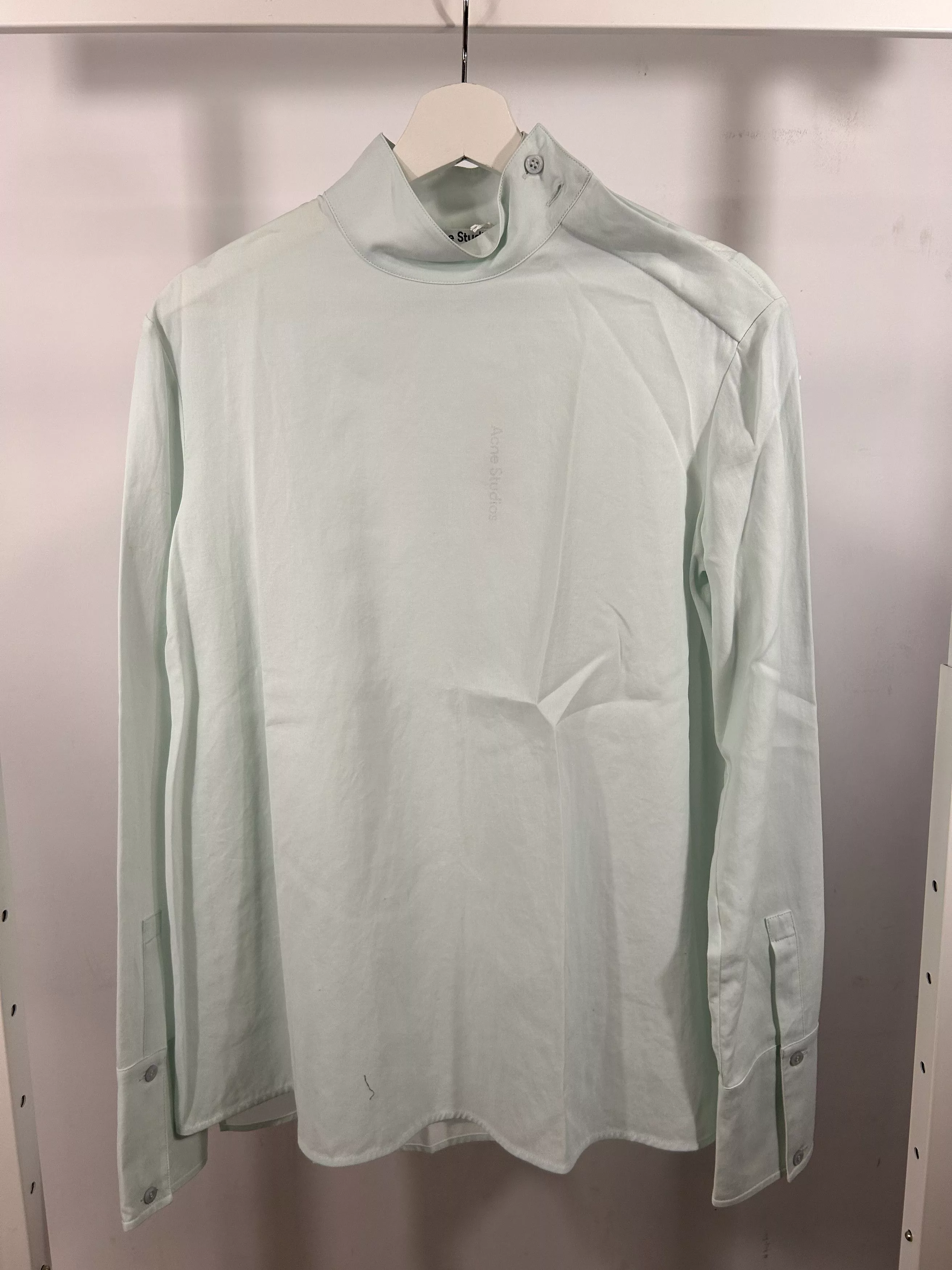 Acne Studios Blouses ACNE STUDIOS BUTTONED SHIRT MINT Green