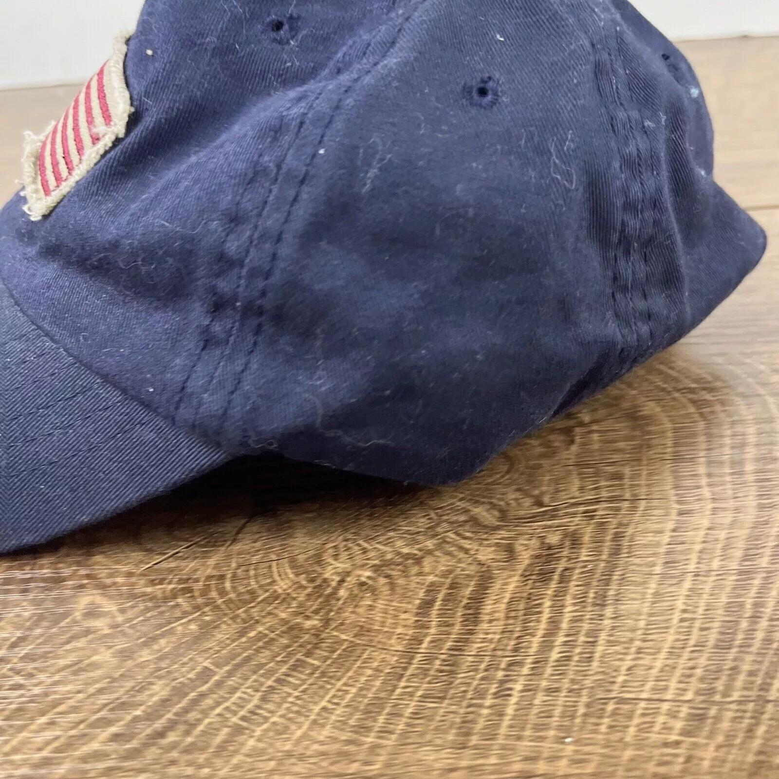 Other Hats Other American Flag Patch Hat USA Flag Hat Blue Adjustable Hat Blu