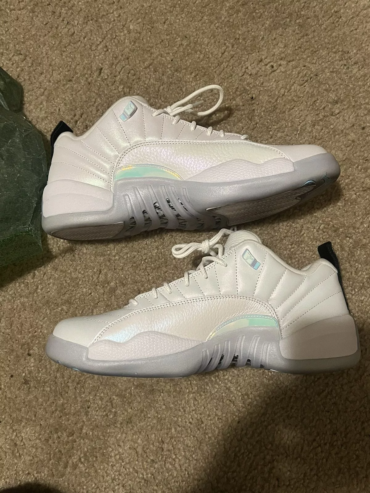Jordan Brand Low Top Sneakers Jordan Brand Retro 12 Easter White