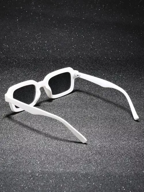 Electric Visual Glasses Electric Visual Retro Punk Kurt Cobain Style Sunglasses Square Frame Fashion White Vintage