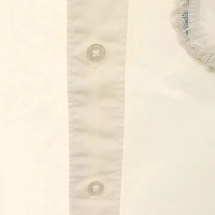 Visvim Shirts Button Ups VISVIM 13SS BECHER POCKET FRINGE SHIRT White