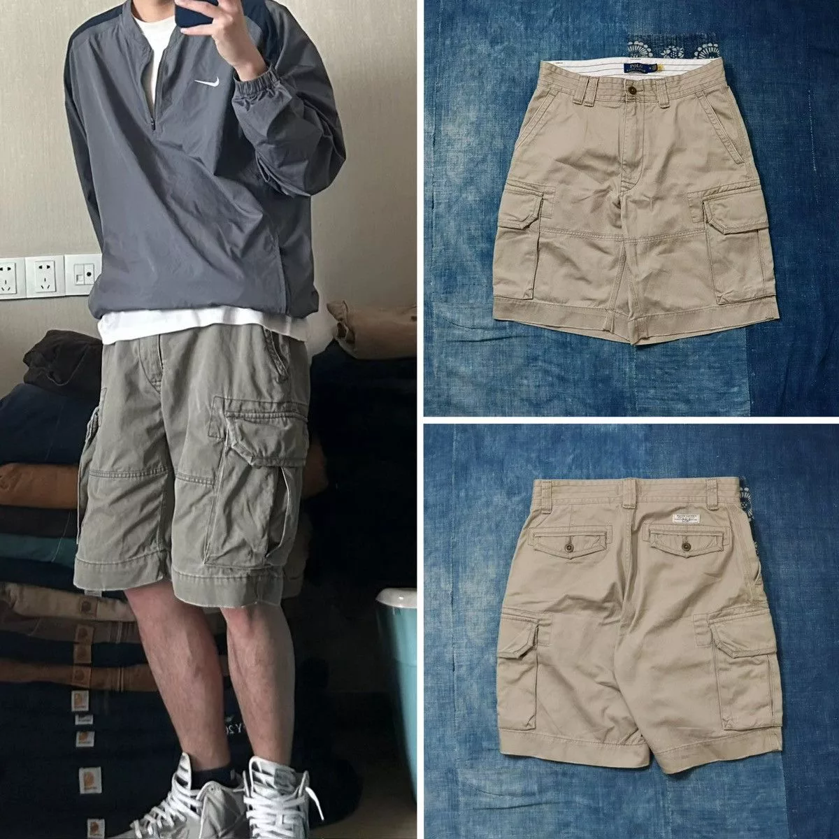 Polo Ralph Lauren Casual Pants Polo Ralph Lauren RRL Cargo Shorts Beige