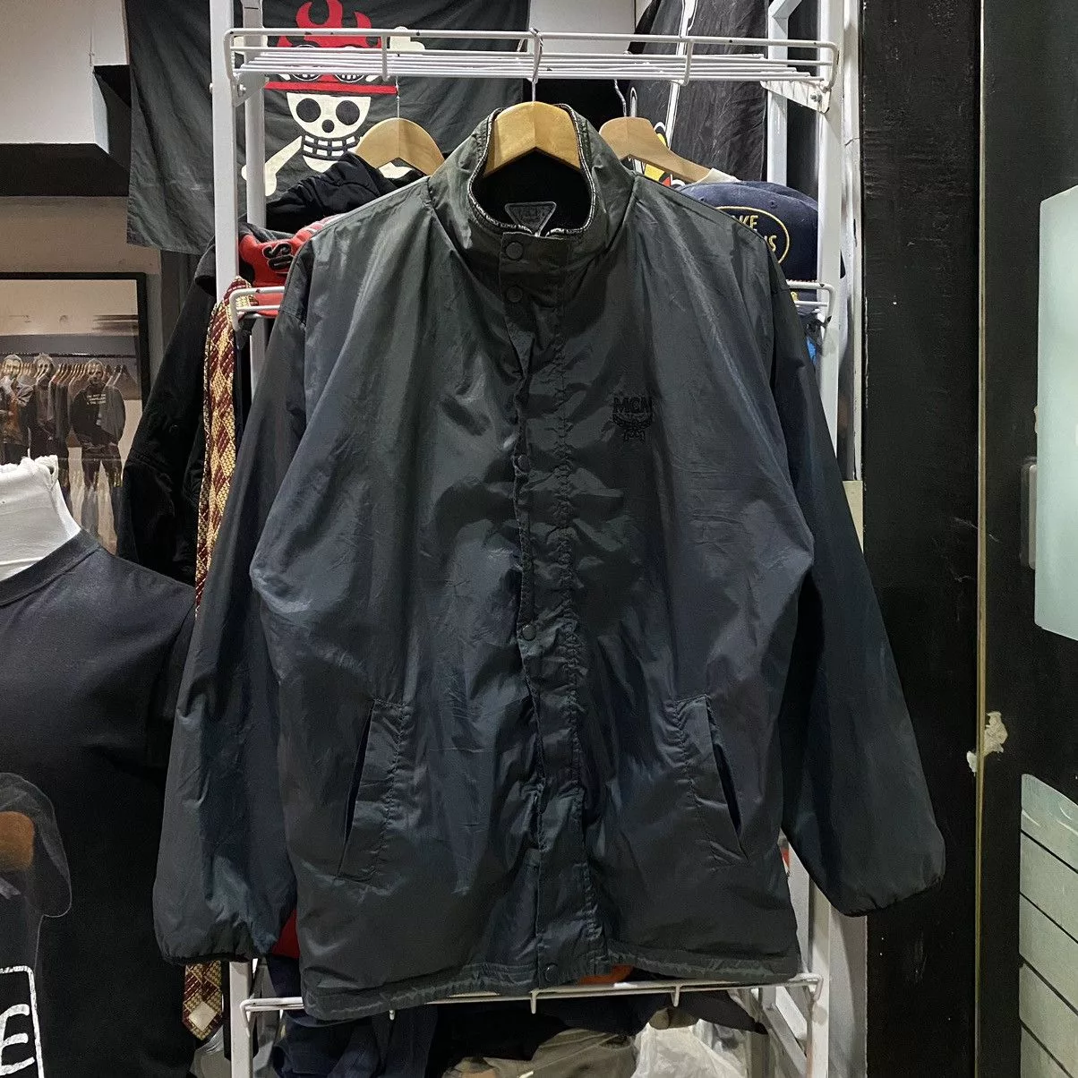 MCM Light Jackets MCM Black Reversible Fleece Jacket