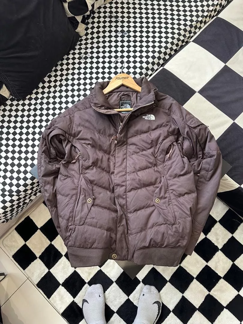 The North Face Down Jackets The North Face × Vintage THE NORTH FACE PUFFER 600 JACKET Brown Streetwear