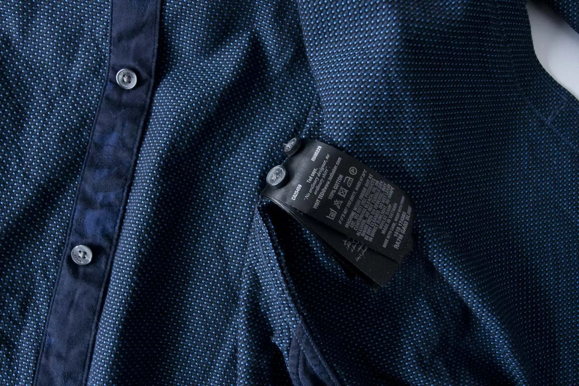 Ted Baker Shirts Button Ups Ted Baker Endurance Shirt Size 16/L Blue