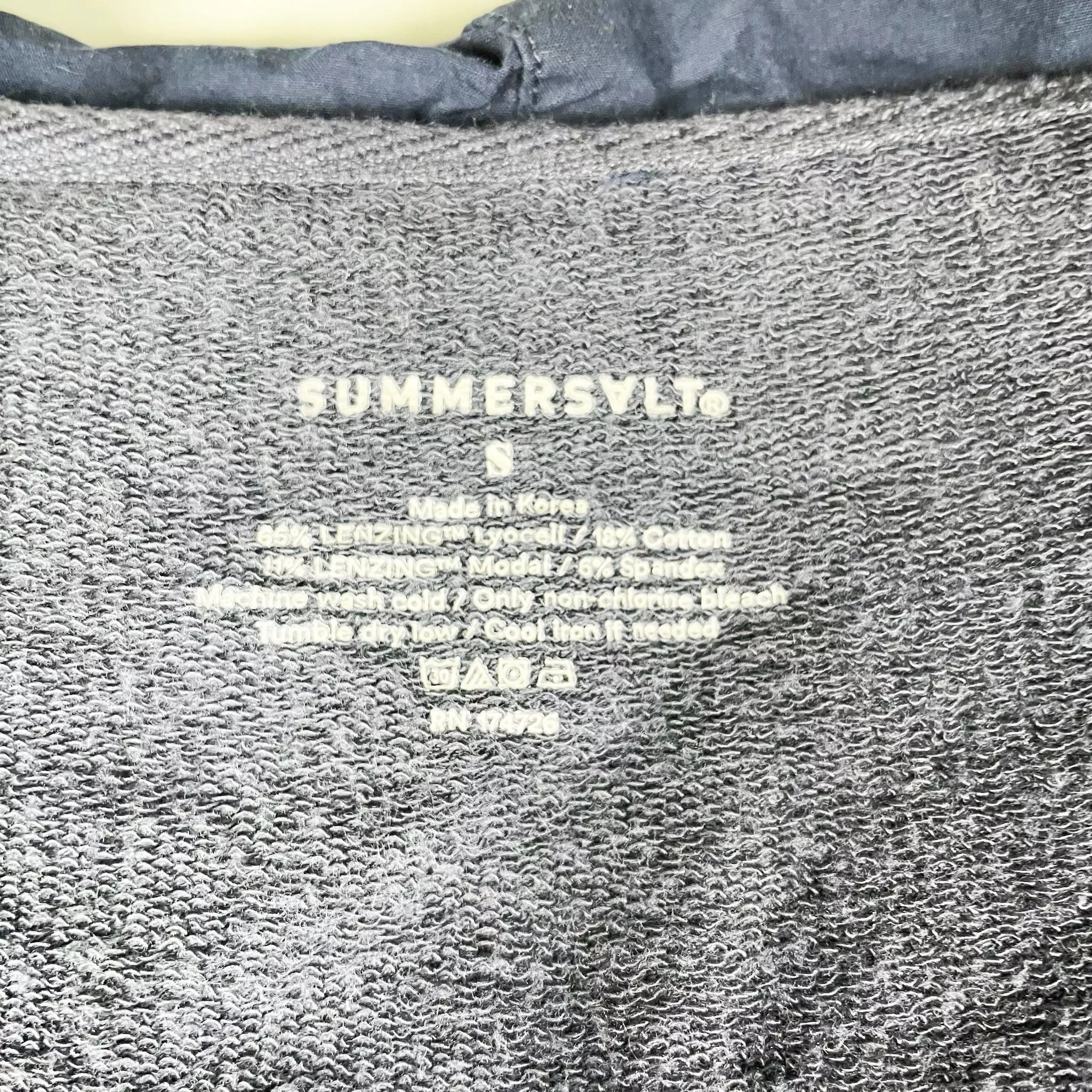 Other Jackets Other Summersalt The Softest French Terry Mixed Blue