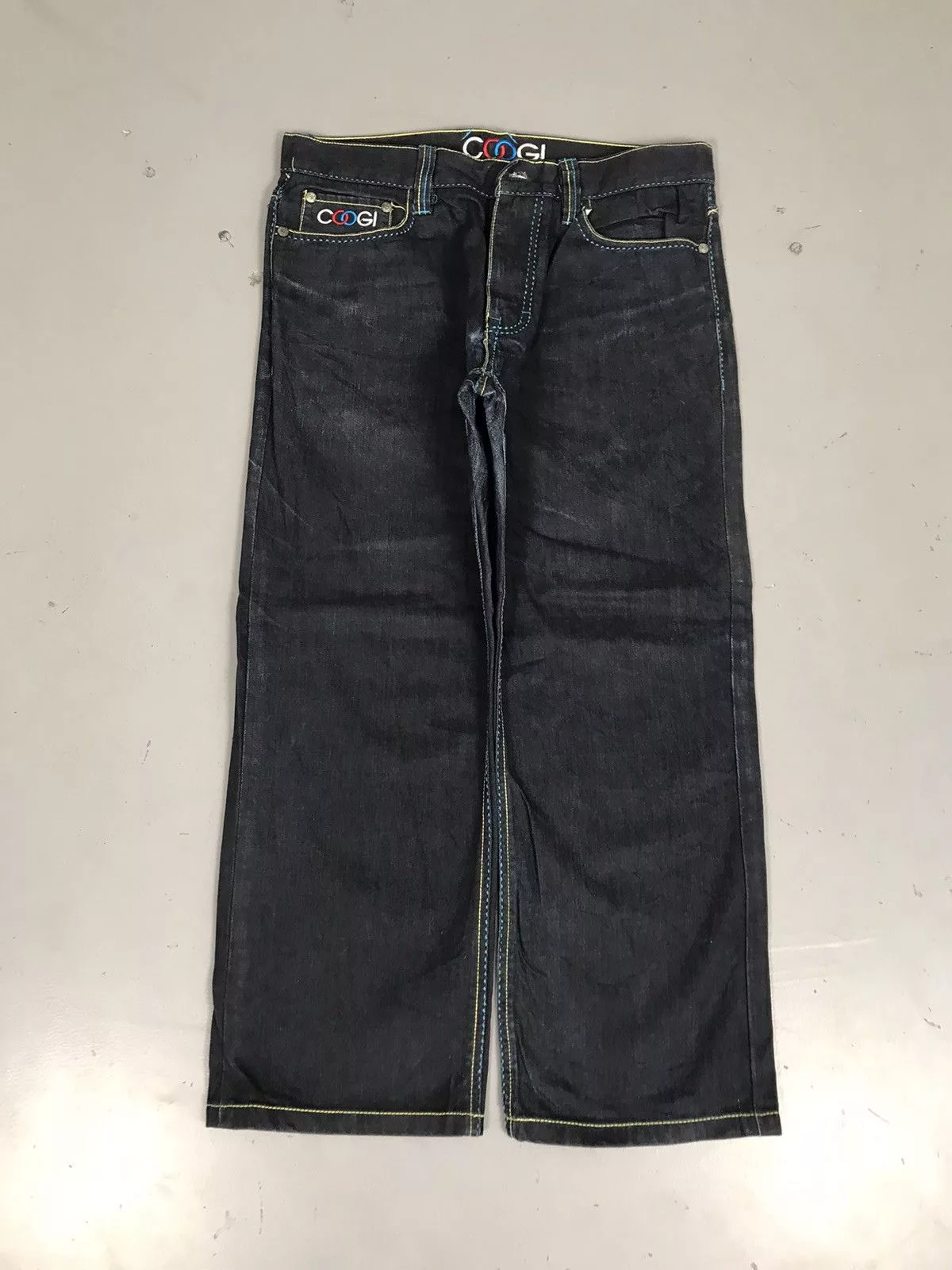 Coogi Denim Coogi × Vintage Vintage Coogi embroidered denim Blue Streetwear