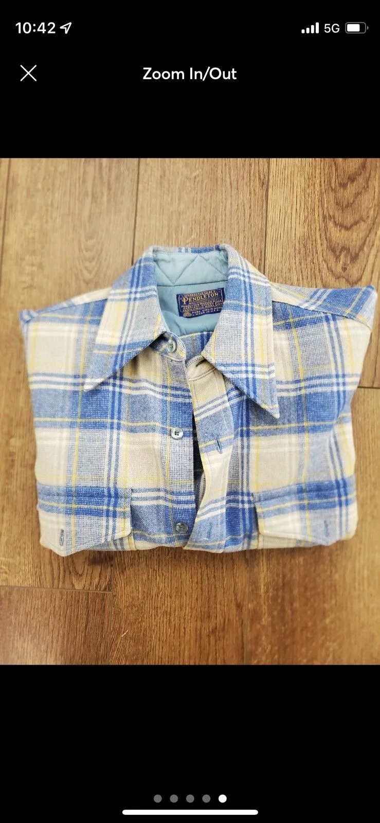 Pendleton Shirts Button Ups Vintage Pendleton button up made in USA White
