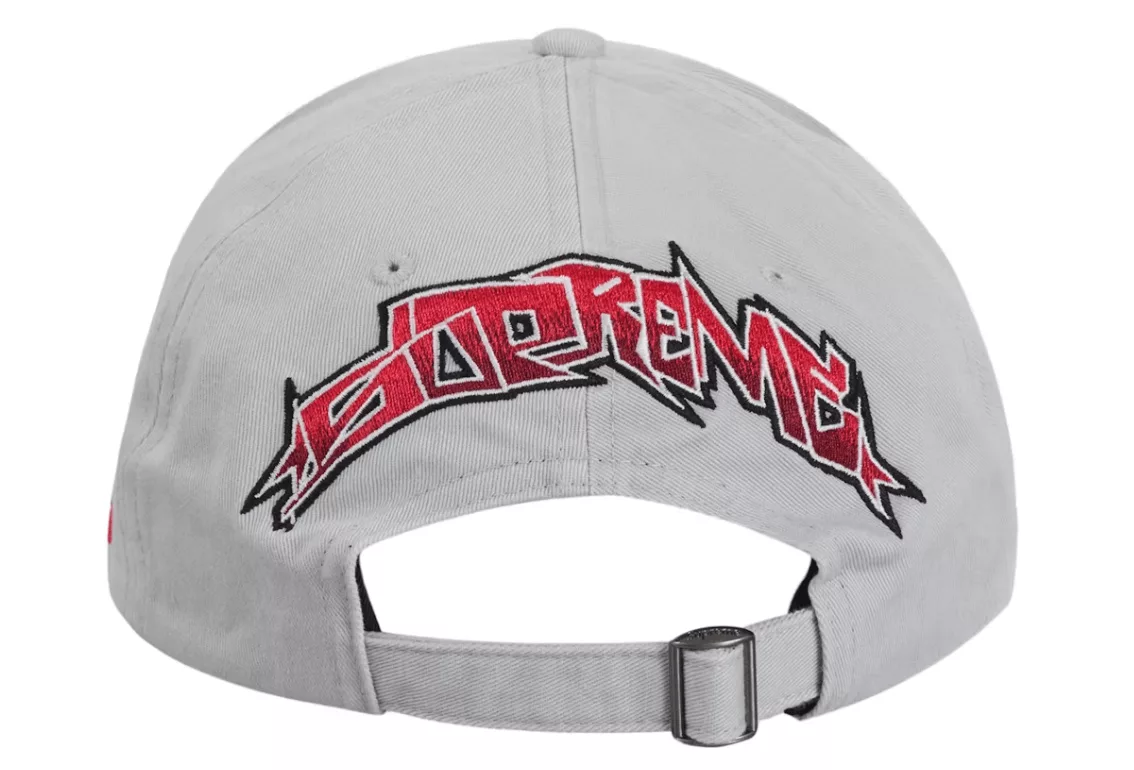 Supreme Hats Supreme Ducati 6-Panel Hat Grey Size Adjustable Gray