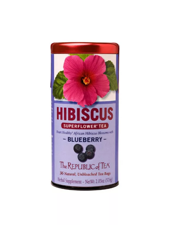 Blueberry Hibiscus Tea Bags 36