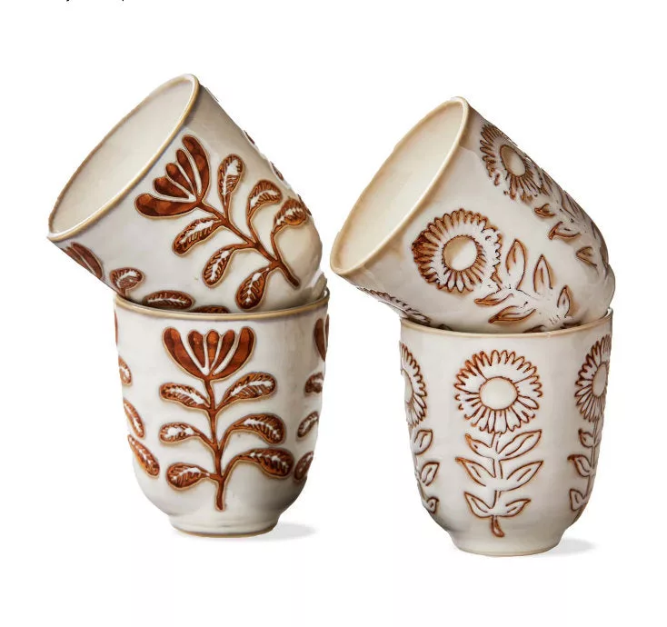 Lavender & Honey Tea Cups S/4