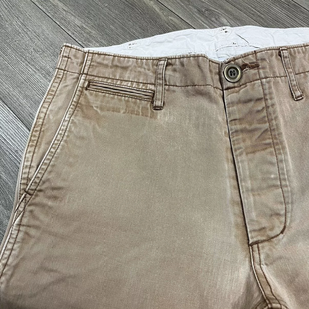 Visvim Casual Pants Visvim High Water Buckle Back Chino Pants Brown