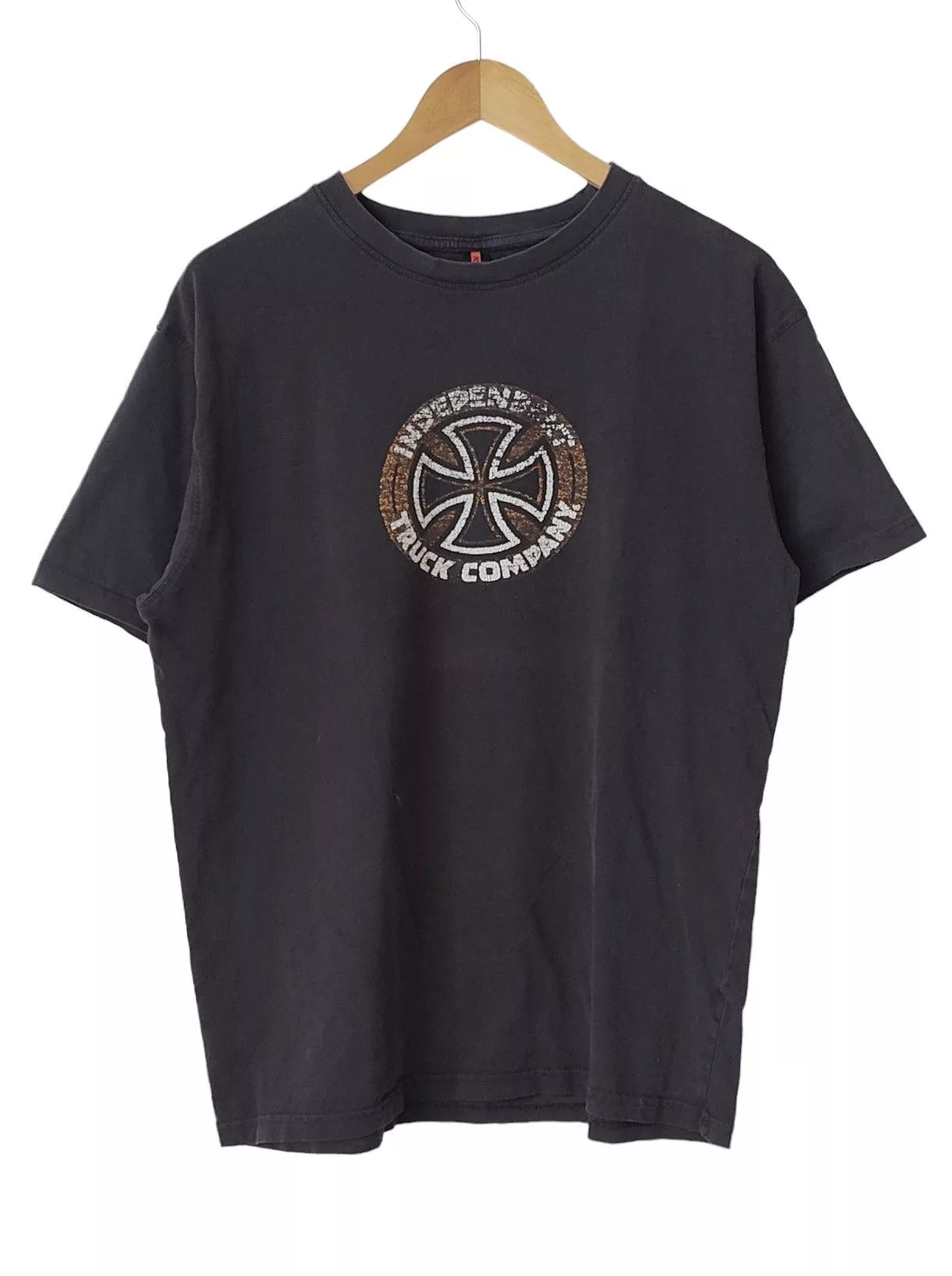 Independent Truck Co. Short Sleeve T Shirts Independent Truck Co. × Vintage Independent Truck Company Vintage Skate Tshirt Black Streetwear