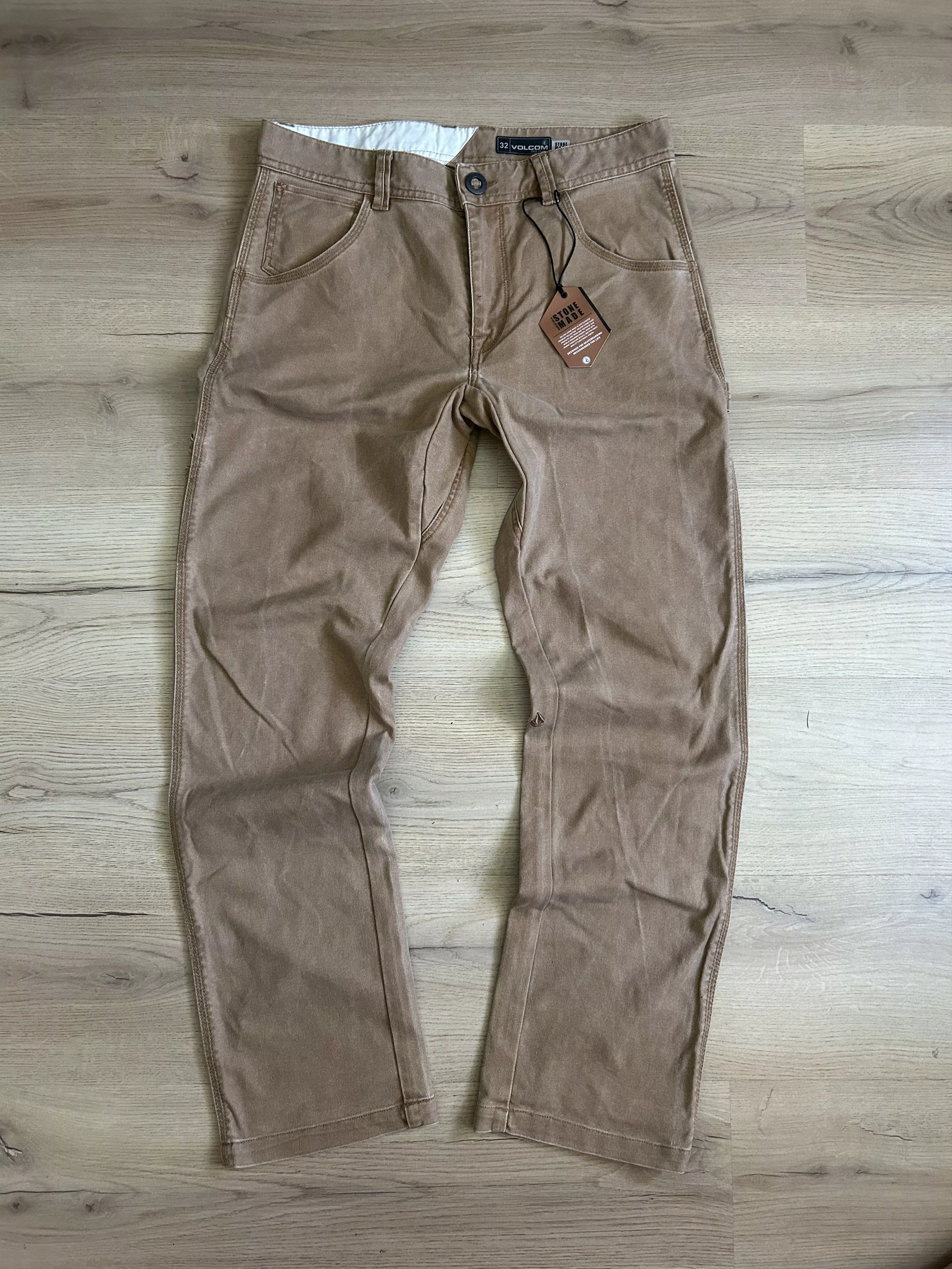 Volcom Casual Pants carperter volcom pants stone made Brown