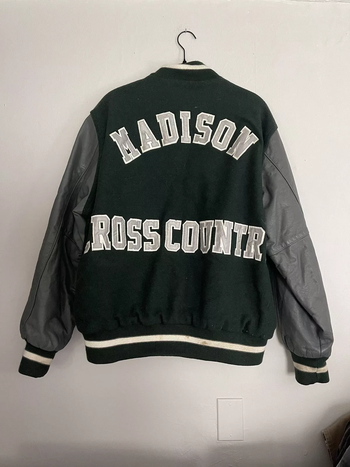 Vintage Bombers Vintage Varsity Jacket Size XL Green