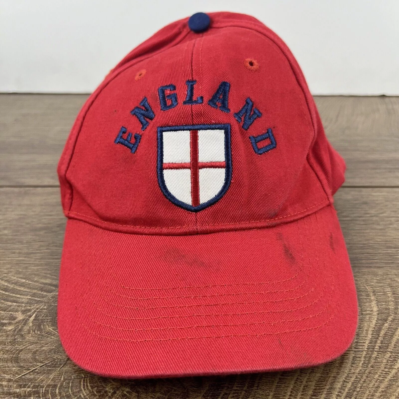 Other Hats Other England Hat England Baseball Hat Red Adjustable Hat Red Adul