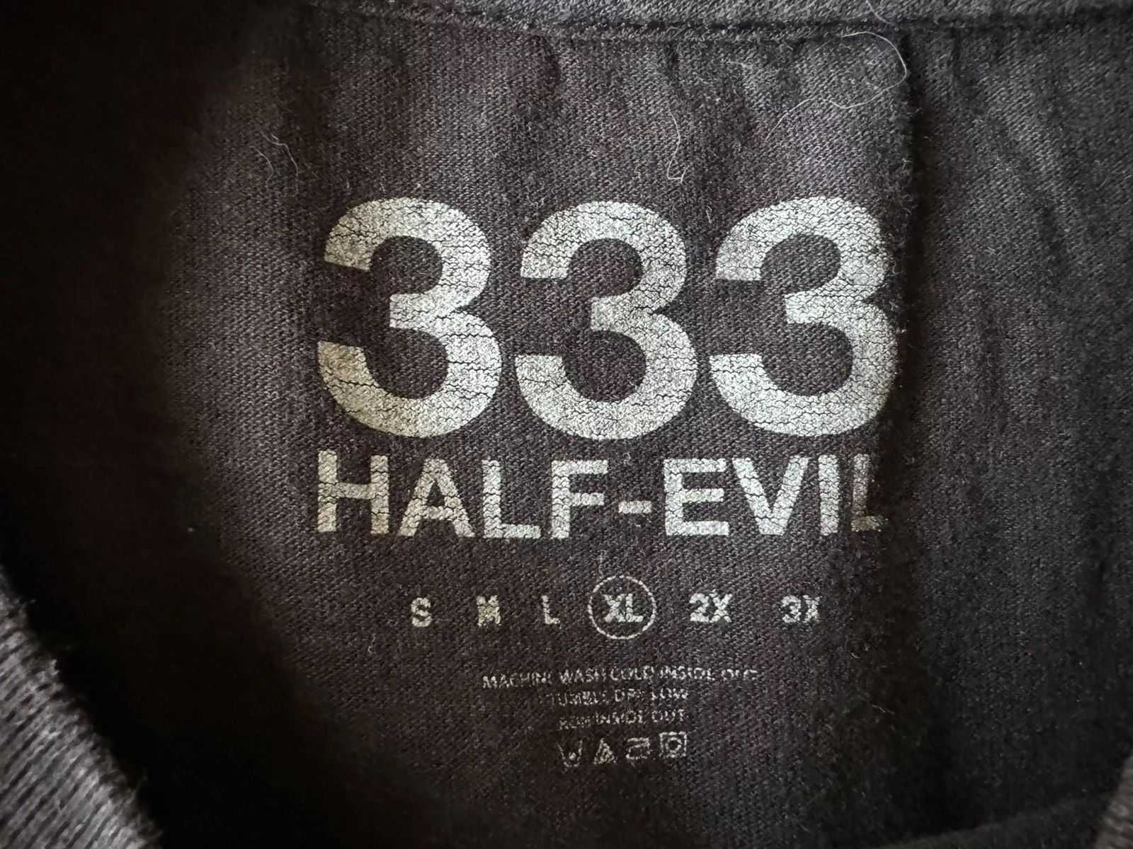 Half Evil Short Sleeve T Shirts Half Evil Tee Black