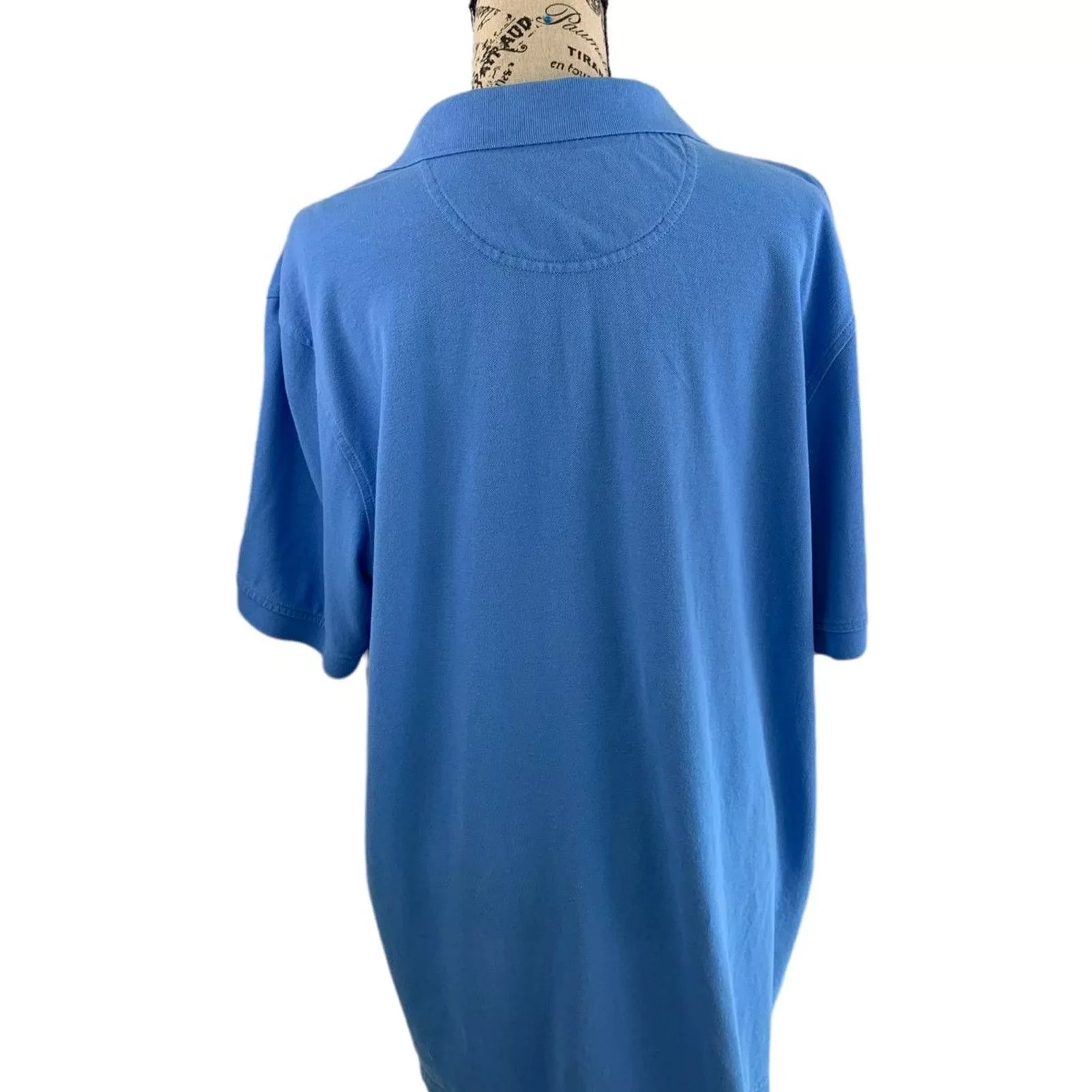 Nordstrom Polos *Nordstrom Men’s Shop Polo XL Blue Pullover Soft 100% Cotton