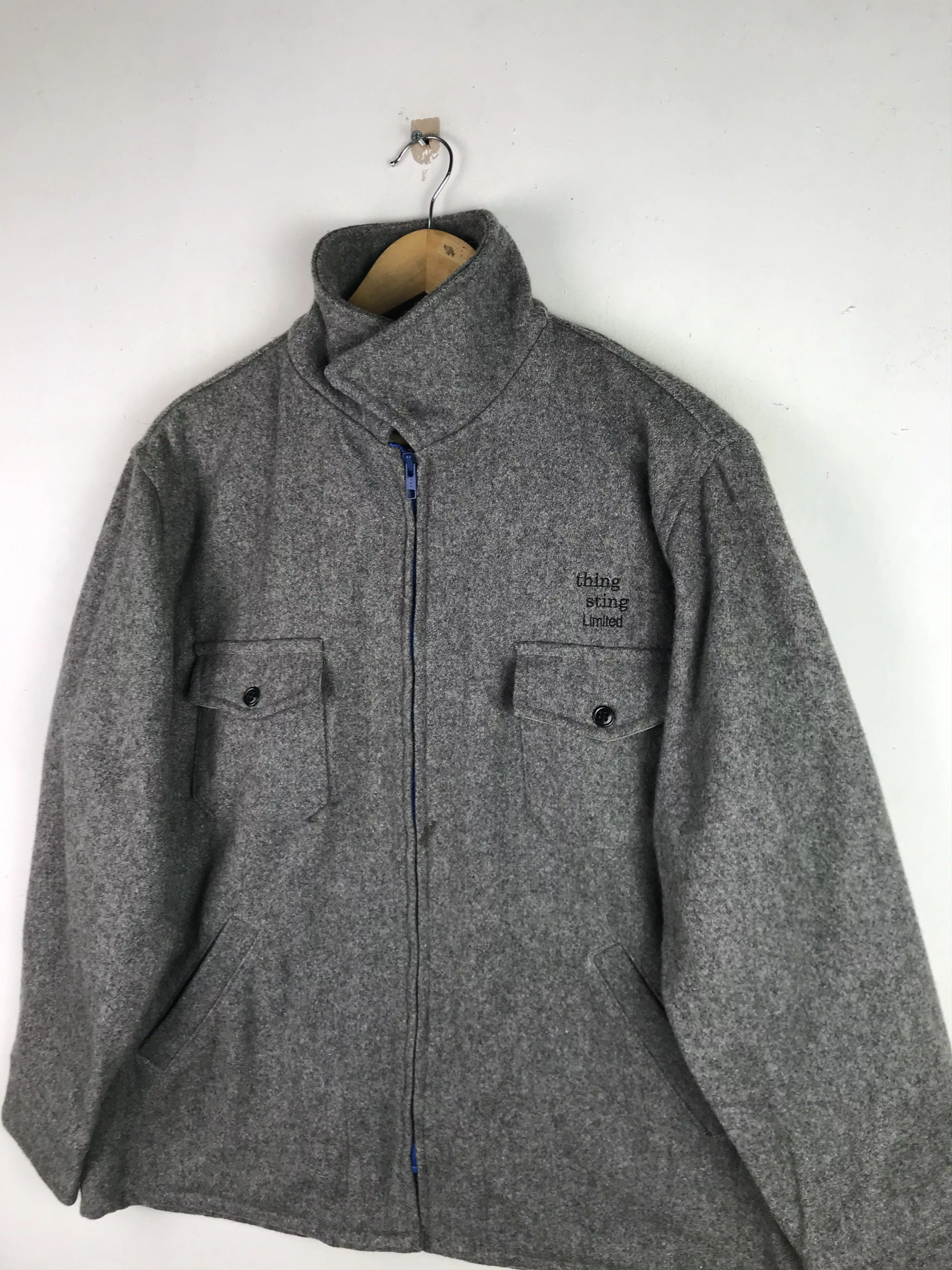 Vintage Light Jackets Vintage Melton Wool Jacket Luxury design Multi