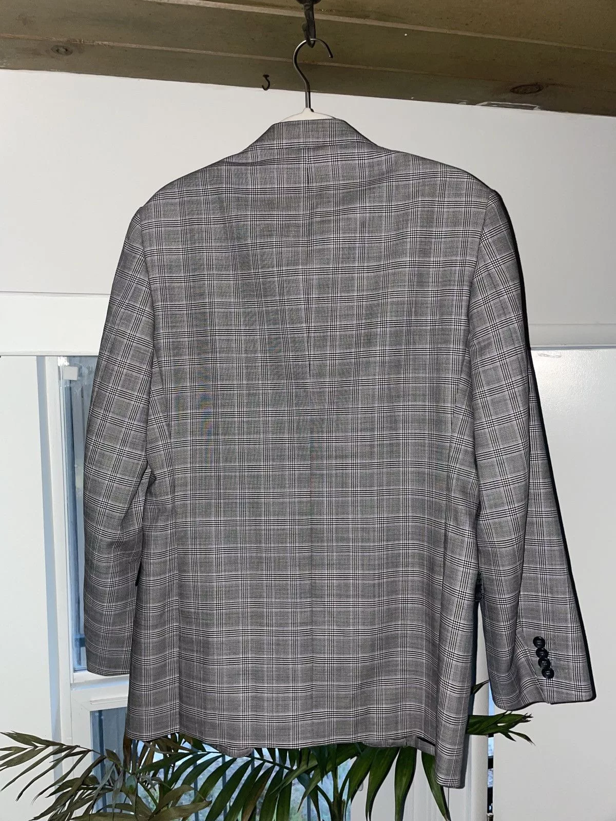 Versace Blazers Light wool plaid Versace blazer Multi