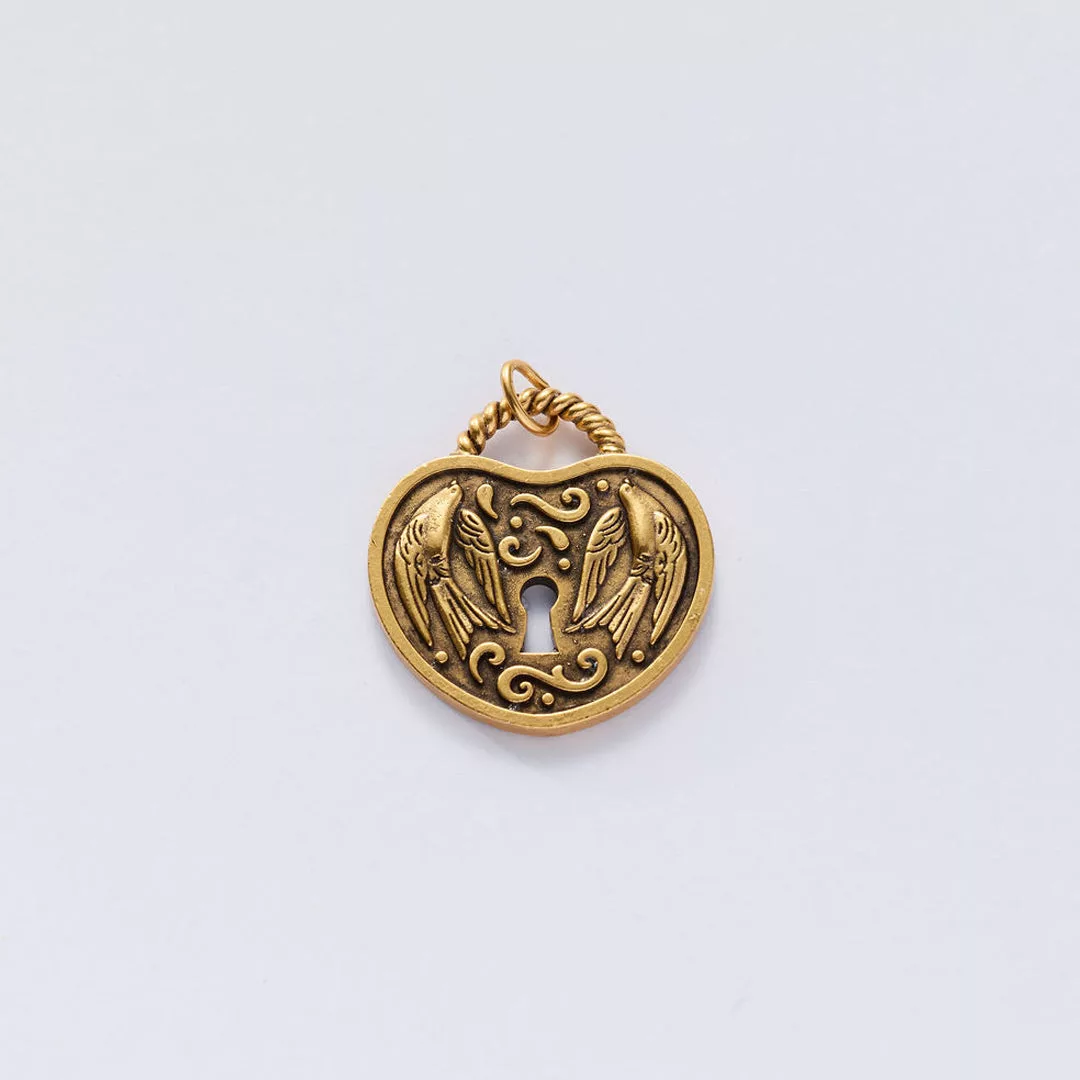 Only Us Heart Charm