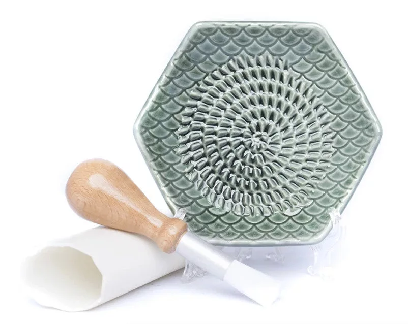 Sage Green Grate Plate