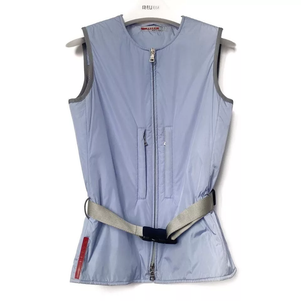 Prada Vests Prada × Vintage prada vintage vest Blue