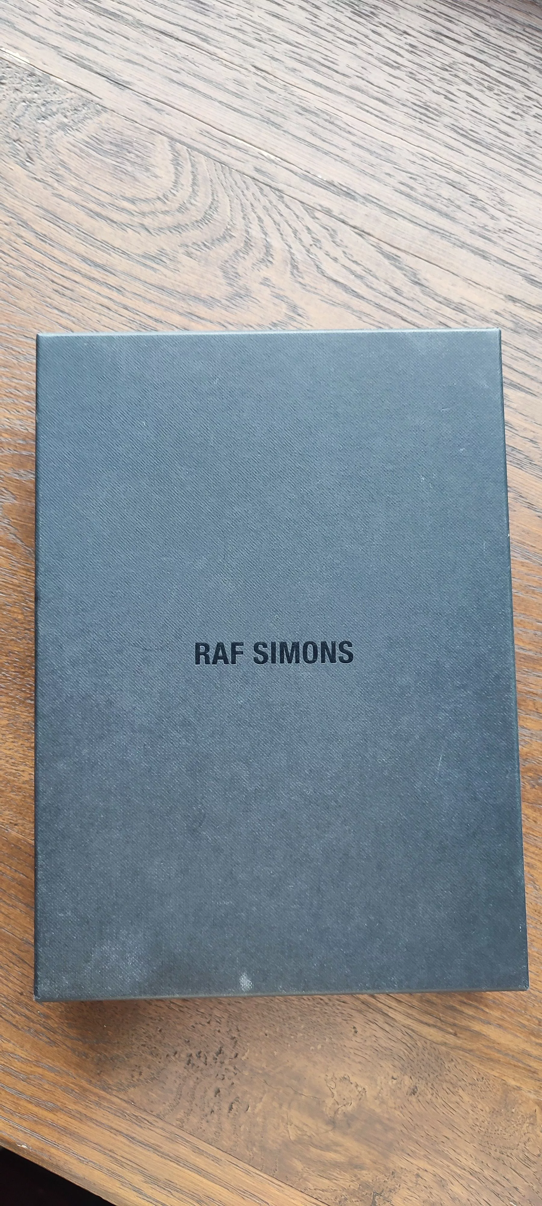 Raf Simons Wallets Raf Simons "Burning Down The House" Wallet Black