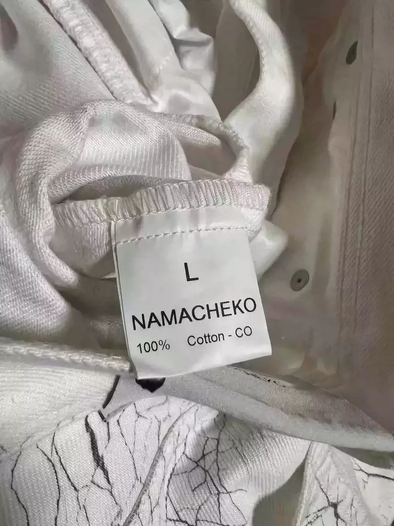 Namacheko Denim Namacheko trousers White