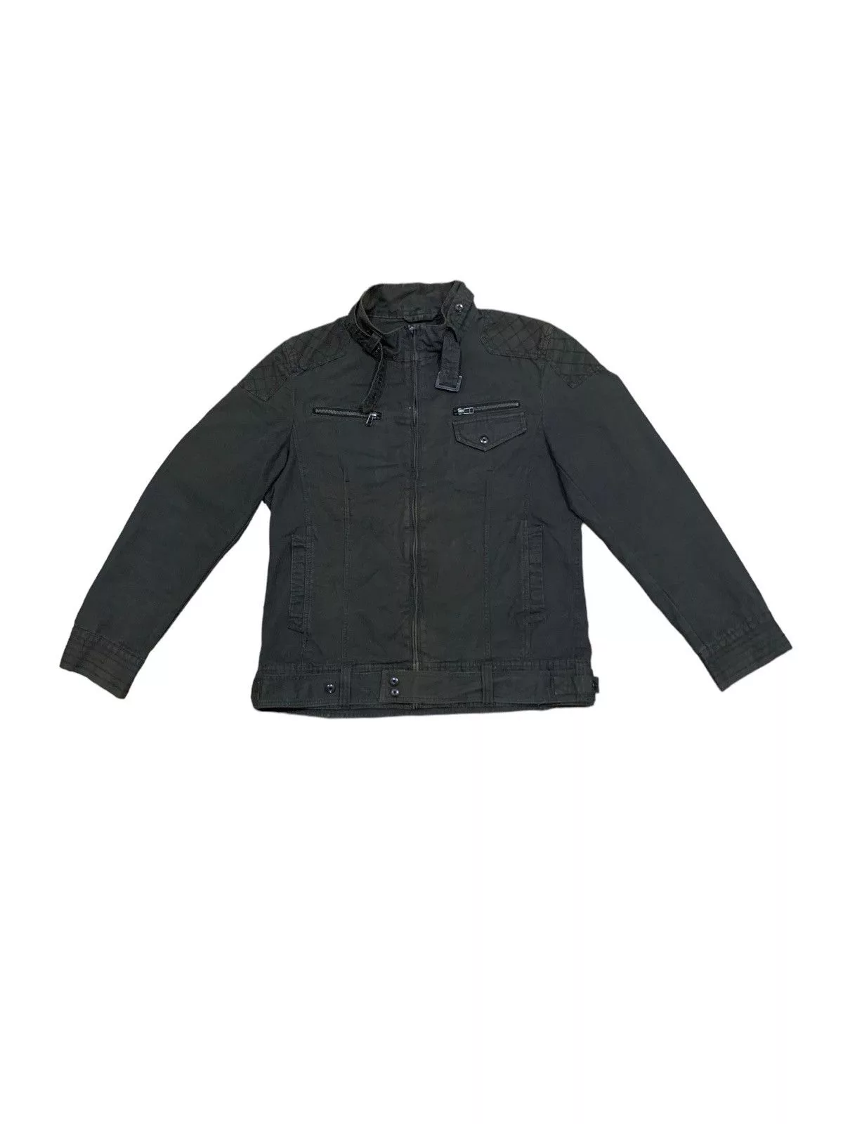 If Six Was Nine Light Jackets If Six Was Nine × Japanese Brand × Le Grande Bleu (L.G.B.) Vintage Japanese Entry Multipocket Punk Jacket Brown