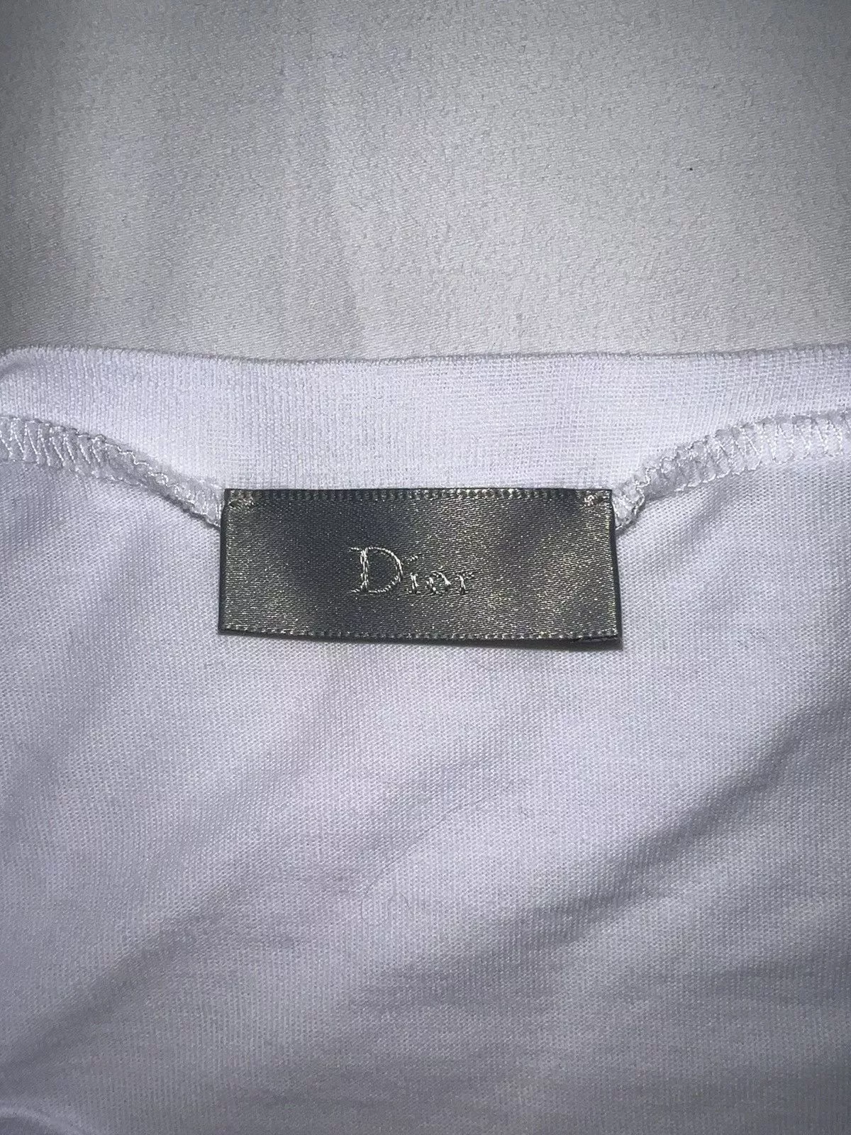Dior Short Sleeve T Shirts Dior Limited Edition TShirt White