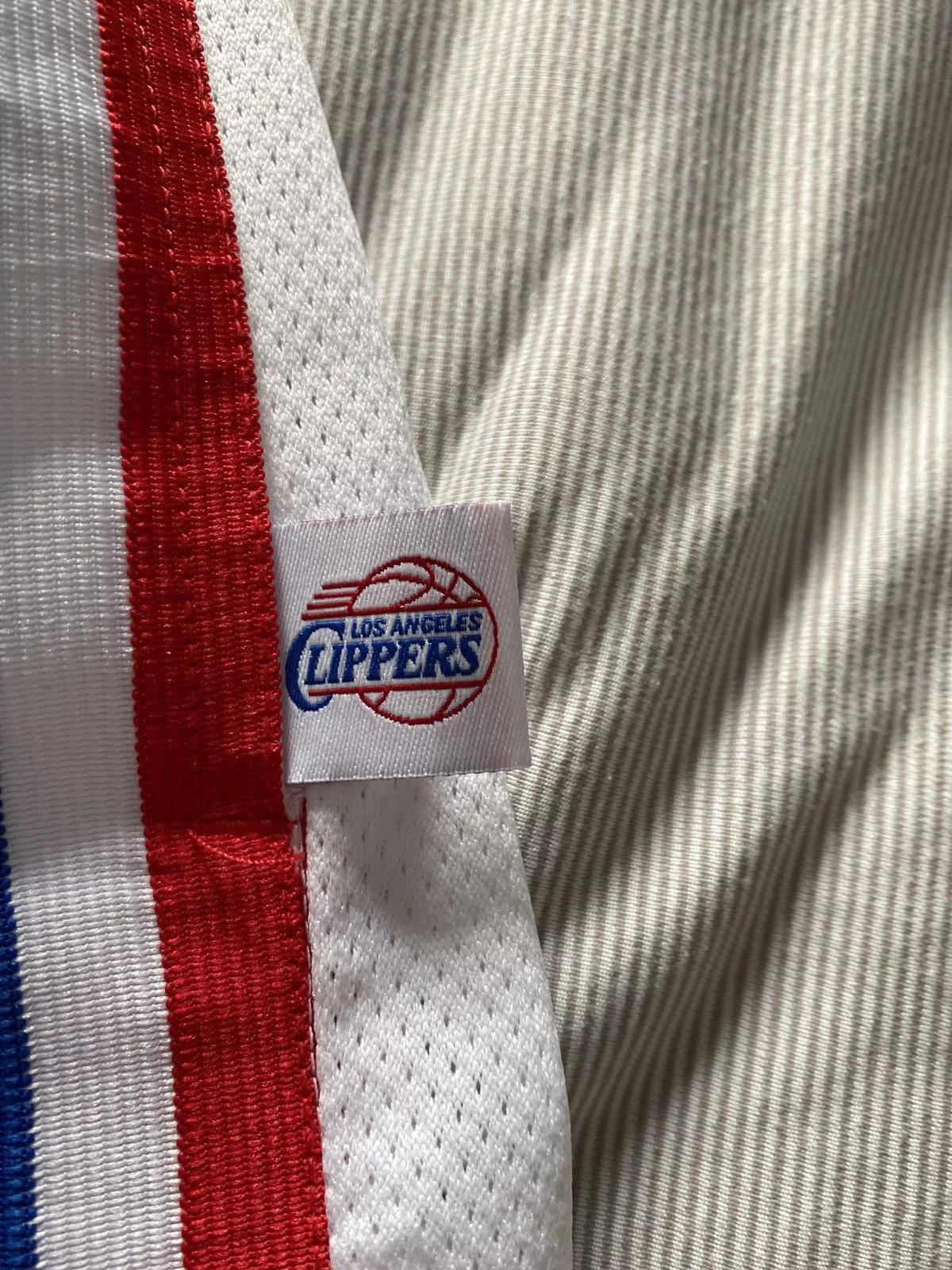 Mitchell & Ness Shorts Mitchell & Ness NBA blown out fashion short Clippers White
