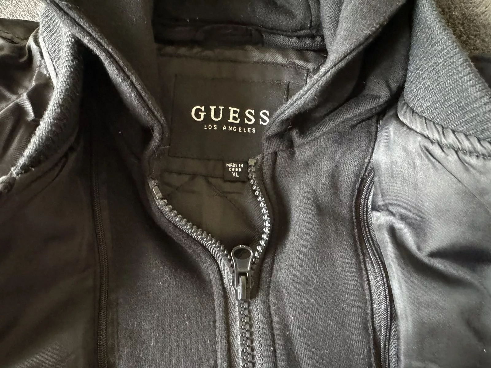 Guess Bombers Guess Bomber Jacket Black