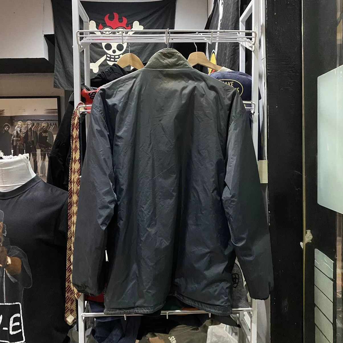 MCM Light Jackets MCM Black Reversible Fleece Jacket