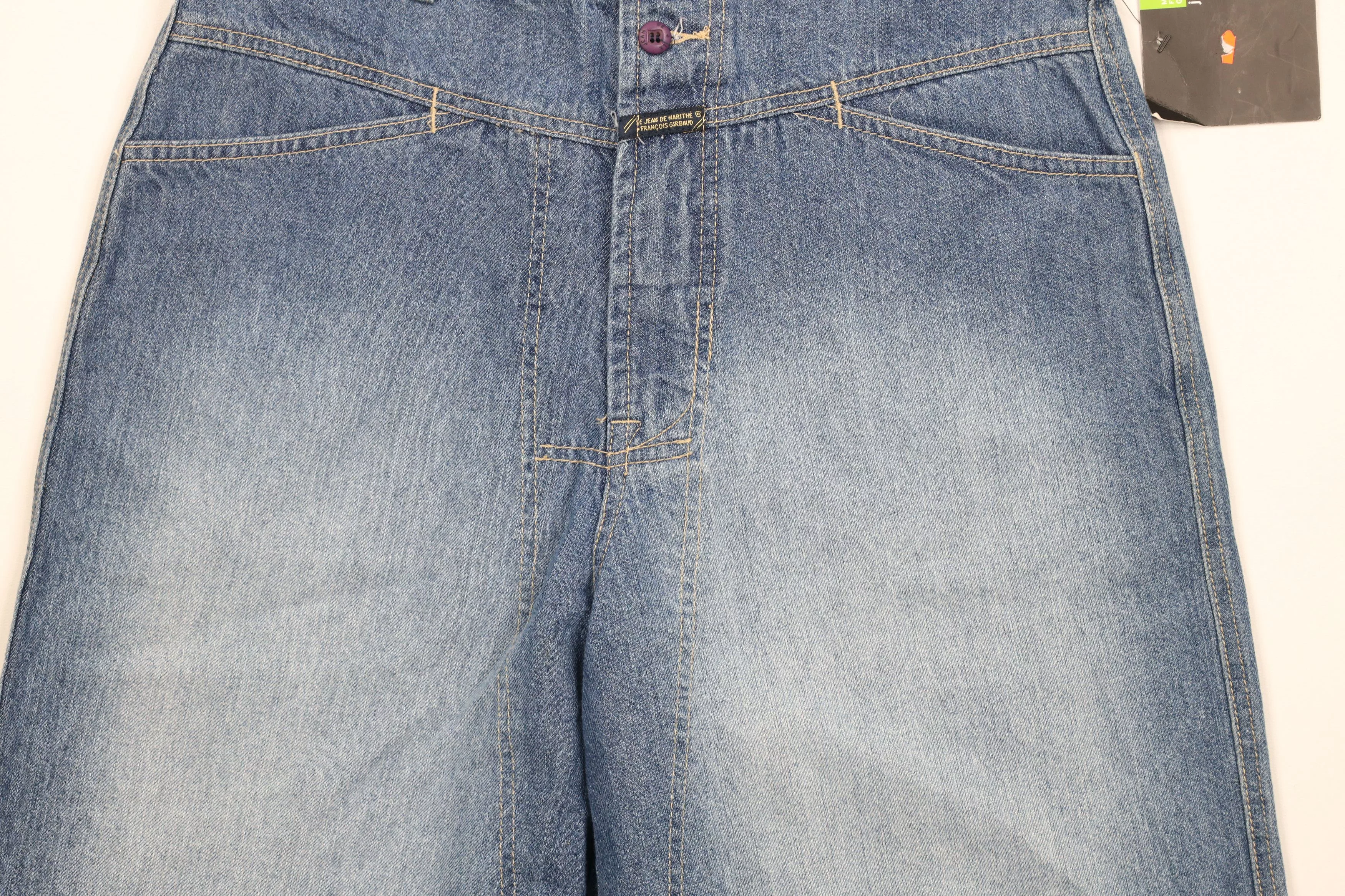 Marithe + Francois Girbaud Shorts Marithe + Francois Girbaud × Vintage Deadstock Vintage Marithe Francois Girbaud Denim Jean Shorts Blue