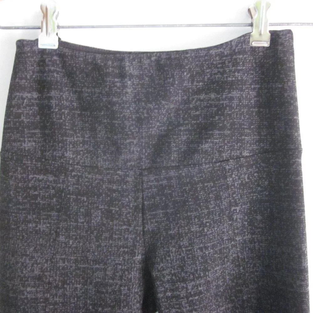 Other Joggers Other Lysse Gray Black Patterned Crop Classic Leggings Size S