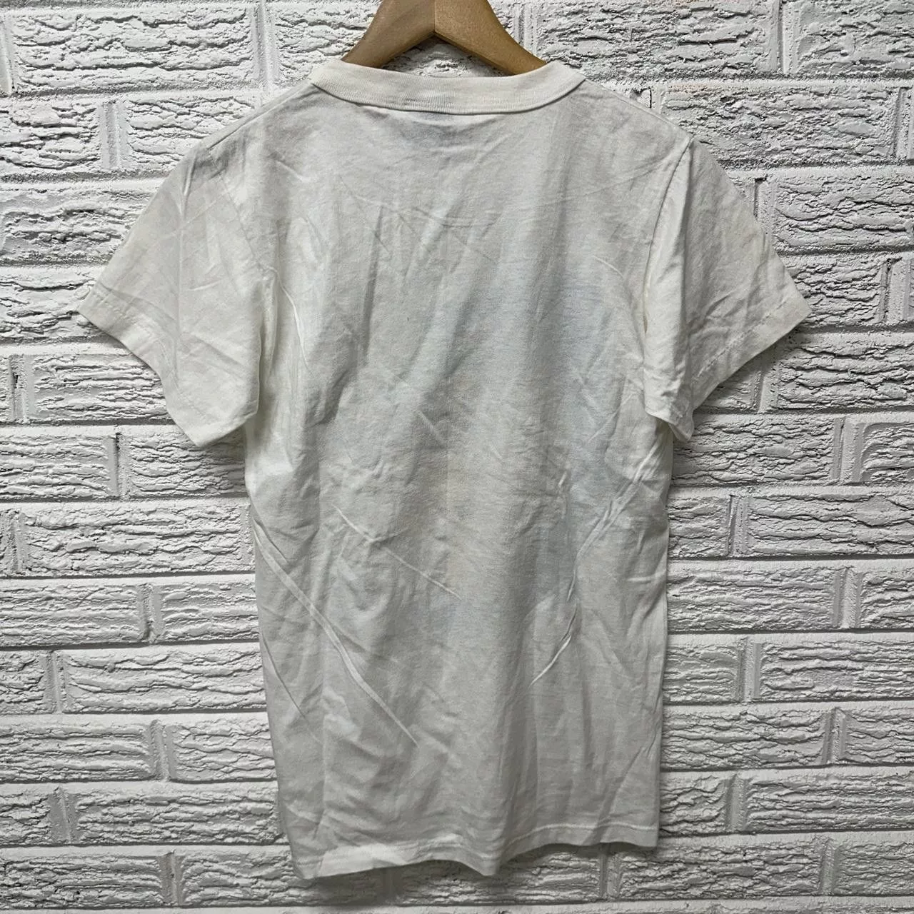 Changes Short Sleeve T Shirts RARE Vintage Bart Simpson Changes Single Stitch Surfing White