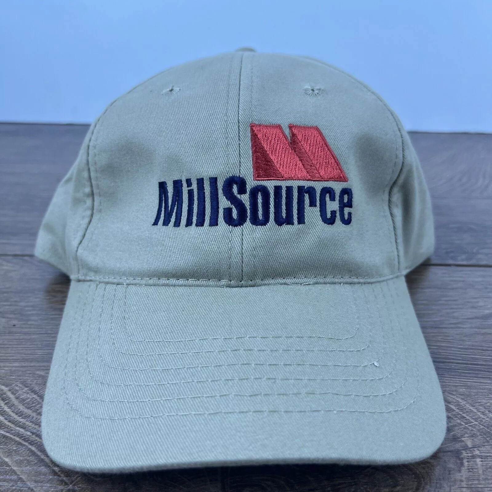 Other Hats Other Mill Source Hat MillSource Adjustable Hat Tan Hat Adjustable Brown