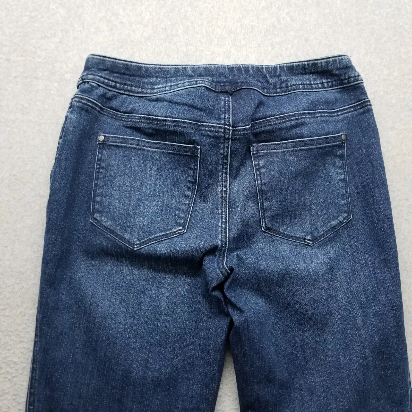 Chicos Jeans Womens 00 Blue 28x27 Stretch Ankle Multi