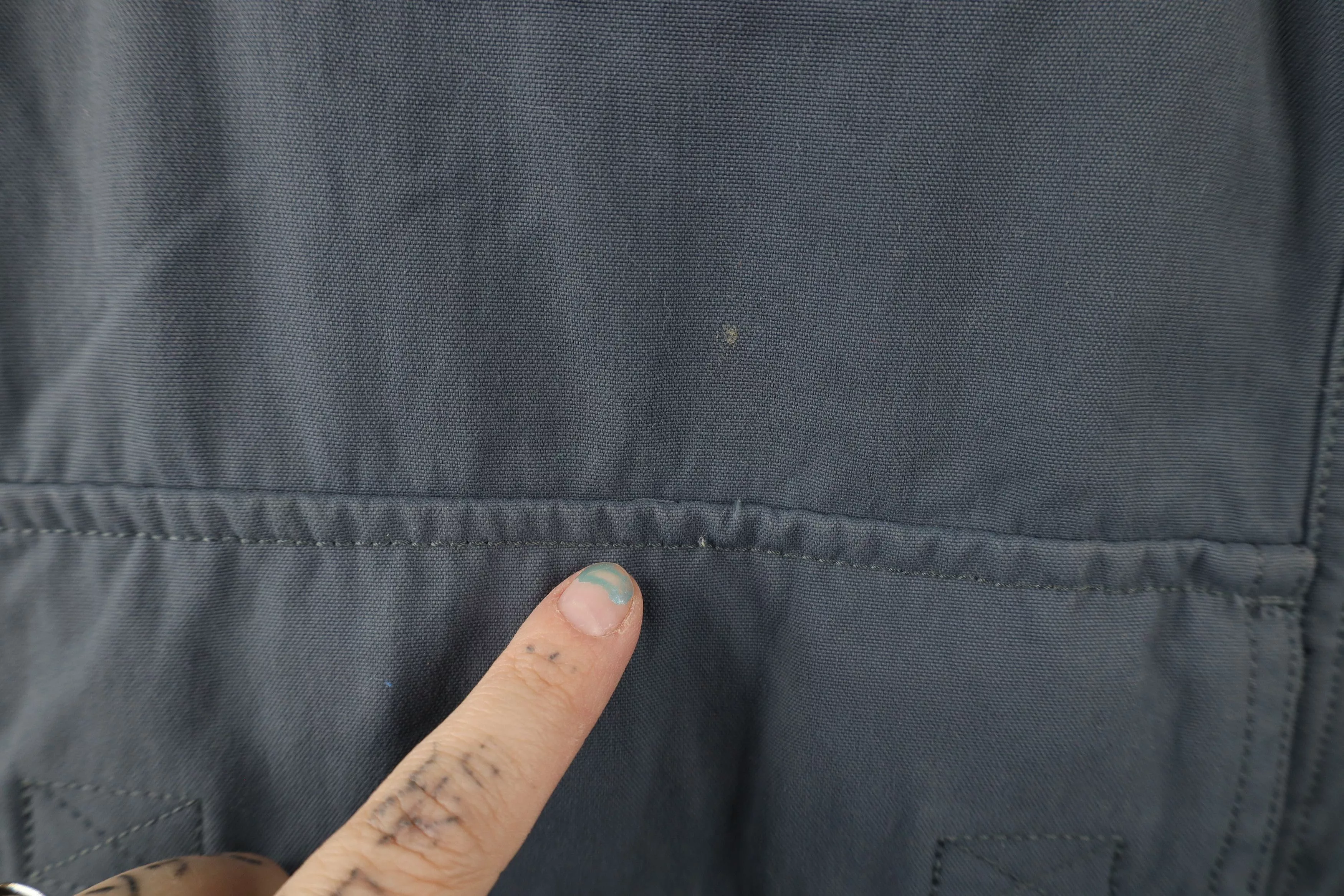 Duluth Trading Company Light Jackets Duluth Trading Company × Vintage Duluth Trading Co On the Fly Full Zip Vest Jacket Steel Blue