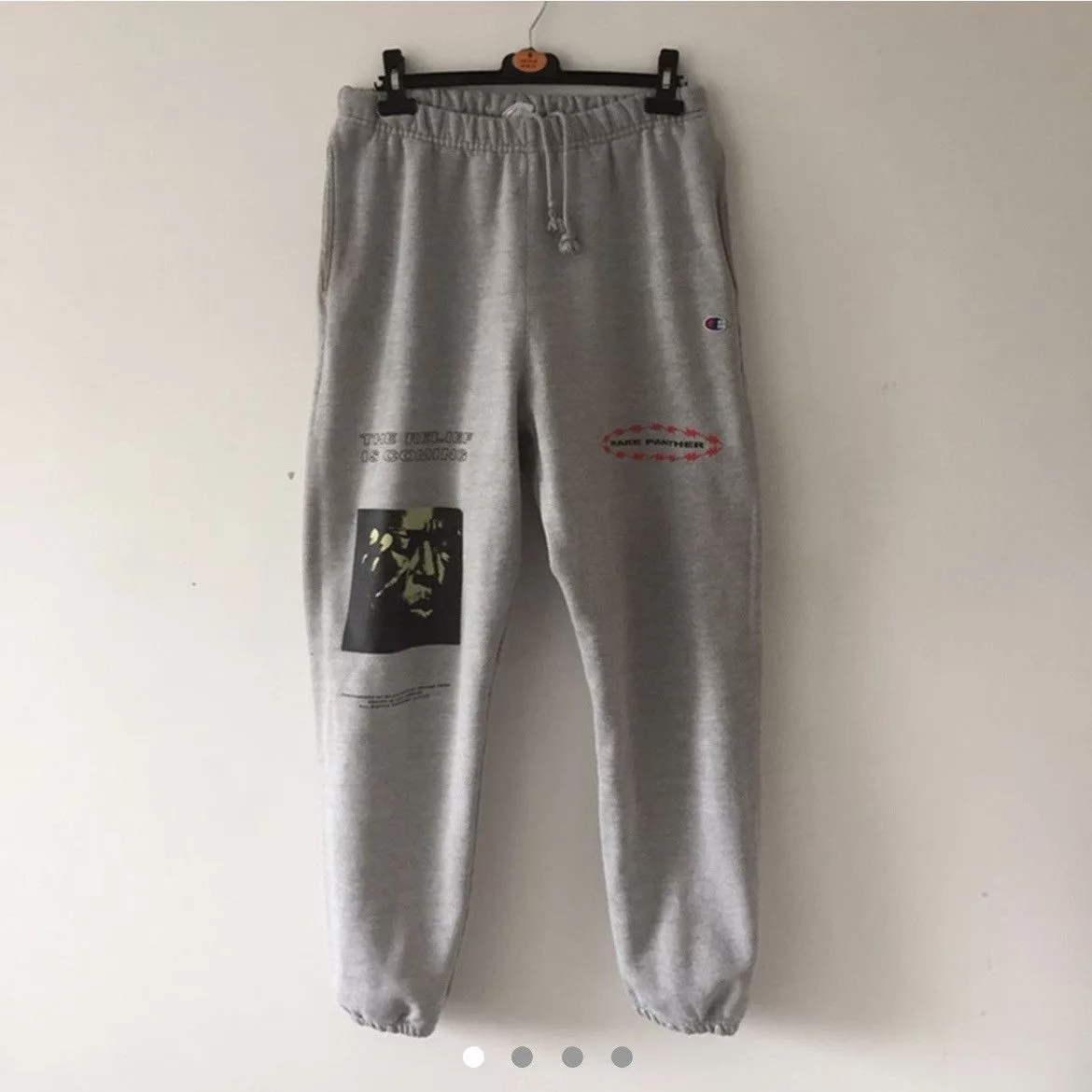 Champion Sweatpants Joggers Champion × Rare Panther Rare Panther x Champion Reverse Weave Sweatpants Gray